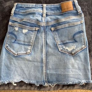American eagle denim skirt